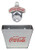 TableCraft Coca-Cola CC341361M Wall Mount Bottle Opener with Cap Catcher