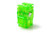 CAT5e RJ45 Transparent Unshielded Keystone Jacks Module for Faceplate & Wall Box & Patch Panel 5pcs/pack (Green)