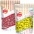 Lalees Sanded Lemon Drops - Sanded Cinnamon Balls - Unwrapped Old Fashioned Candy - 2 Pack of 1 Pound Each - Bulk Candy
