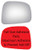Mirrex 83199 Fits Passenger Right Side Replacement for Nissan Versa 2007 2008 2009 2010 2011 2012 Mirror Glass