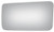 Flat Driver Left Side Replacement Mirror Glass for 1983-1986 Toyota Camry