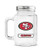 NFL San Francisco 49Ers 20oz Glass Mason Jar