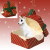 Conversation Concepts Bull Terrier Gift Box Red Ornament