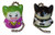 Mytee Minees Ceiling Fan Pull sets by Wooden Androyd Studio Batman Joker