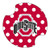 Thirstystone Ohio State University Dots Car Cup Holder Coaster, 2-Pack