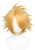 Linfairy Anime Cosplay Wig Short Halloween Costume Hero Wig gloden blonde