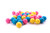Cotton Candy Dubble Bubble Bubble Gum - 2 LB Resealable Stand Up Candy Bag approx. 120 pieces - 1 Inch Gumballs for Vending Machines - Bulk Filler Candy - Artificially Flavored Gum