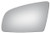 Flat Driver Left Side Replacement Mirror Glass for 2006-2008 Audi A6