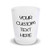 Custom Your Text Here Personalized Lettering Ceramic Shot Glass Cup Customizable