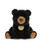 Aurora World Miyoni Black Bear Plush, Black, Small