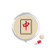 Red Mahjong Tiles Pattern Pill Case Pocket Medicine Storage Box Container Dispenser