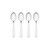 Pfaltzgraff 5099095 Danford Stainless Steel Teaspoon, Set of 4