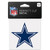 NFL Dallas Cowboys 8-by-8 Inch Diecut Colored Decal