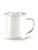Abbott Collection Enamel Look Stoneware Mug, White