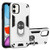 FlipBird iPhone 11 Cover, Heavy Duty Shock-Absorption w/Kickstand Hybrid 360 Rotating Ring Holder for Magnetic Car Mount Protective Rugged Phone Case for iPhone 11 6.1 Inch Silver