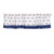 Grey and Navy Elephant Print Window Valance by The Peanut Shell - 100 percent Cotton