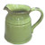 Home Essentials Home Essentials 6" Green Ceramic Turino Pitcher,
