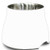 Dogit Elevated Dog Bowl, Stainless Steel Dog Food and Water Bowl for Small Dogs, White, 73745