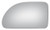 Flat Driver Left Side Replacement Mirror Glass for 2007-2009 Suzuki Xl-7