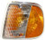 I-Match Auto Parts Left Driver Side Front Parking Signal Light Lens and Housing Replacement for 1997 Ford F-Series Light Duty F65Z13201AD FO2520132
