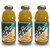 Frica Jugo de Durazno / Frica Peach Juice 500ml each glass bottle 3 Pack
