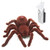 Livoty 6.6 inch Remote Control 2CH Fake Spider Realistic Scary Prank Animal Toys RC Infrared Brown