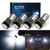 AUTOGINE 4pcs 1000 Lumens 9-30V 1157 2057 2357 7528 BAY15D LED Bulbs 3014 54-EX Chipsets with Projector for Reverse Back Up Lights DRL Tail Brake Lights, 6000K Xenon White