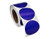 3inch  QSRProducts Permanent Color Code Dot Stickers 500 Labels Dark Blue - 3 Inch Round Coding Labels