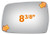 Burco 2773 Driver Side Replacement Mirror Glass for 1998-2004 NISSAN FRONTIER
