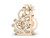 UGEARS Dynamometer - Mechanical Model Construction Kit 3D Wooden Puzzle for Self-Assembly Without Glue - Brainteaser for Kids, Teens and Adults