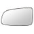 Aftermarket Replacement Drivers Side View Clear Mirror Glass  and  Base Heated Compatible with 07-11 Aveo Sedan 95214066