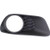 Fog Light Trim compatible with Grand Caravan 11-15 Molding Bezel Black W/Hole Right Side