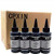 Printer Ink Dye Ink Black/Cyan/Magenta/Yellow Universal Refill Ink Kits Suit for Eposn for Canon for HP for Brother for Lexmark for Samsung for Dell for Kodak All Inkjet Printer 100ML 4 Black