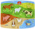 Hape Farm Animal Puzzle & Play Game, Multicolor, 5'' x 2''