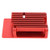 Case Protective Box, Aluminum Alloy Portable Protective Durable Case Cover Red Enclosure,for Raspberry Pi 4 Bplus  case