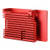 T angxi CNC PC Case for Raspberry Pi, Aluminum Alloy Cooling Shell PC Case Protective Box CNC Case Cover Red Enclosure for Raspberry Pi 4 Bplus