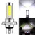 H4 LED Motorcycle Headlight Bulb Hi/Lo Beam 5 Sides with Lens Upgraded COB Chips 6000K White HB2 9003 HS1 P43t Headlamp ?LED Car Headlight H4 Headlamp 11 Design ?Pack of 1?