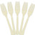 Extra Heavy Weight Plastic Forks  20ct Vanilla Creme