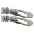 AB Tools 2 x M12 Threaded Antiluce 19mm Nut Bolt Fasteners Tailgate Drop Catch TR234