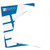 Sticker Paper, 100 Sheets, White Matte, 8.5 x 11 Full Sheet Label, Inkjet or Laser Printer, Online Labels