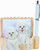 E and S Pets- 46480-31 3D magnetic Pug pet note holder. Makes the perfect pet gift for Pug lovers. Uniquely hand-crafted for your home or office.