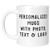 Custom Photo Mugs - 11oz Customized Coffee Mug - Add Photo, Logo, Picture or Text on Coffee Mugs, Ceramic Custom Mug, Great Photo Gifts for Mom, Dad and Office