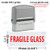 Extra Large Trodat 4915 Self Inking Rubber Stamp Fragile Glass