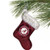 NCAA Alabama Crimson Tide Crimson Glass Stocking Ornament