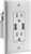 Insignia 3.6A USB Charger Wall Outlet White