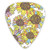 Sunflowers Guitar Picks 12 Packs - Variety Guitar Picks Plectrums For Bass, Electric  and  Acoustic Guitars Thin, Medium, Heavy 0 .46/0.71/0.96mm