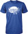 NOFO Clothing Co Serenity Now Men's T-Shirt, XL Royal