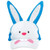 Amscan 250965 Party Ears Hat 10" x 6 1/2" Multicolored