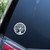 Lplop Cut Sticker Tree of Life Sticker - 6 Inches Vinyl Decal - Set of 2 Car Laptop Phone Tablet Vinyl Decal Sticker