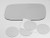 Fits 99-02 Saab 9-3, 9-5, 95-98 Saab 900 Left Driver Mirror Glass Lens w/Adhesive USA